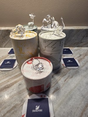 Set of 5 Original Swarovski Lovlots Pioneers Second Generation