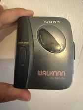 Sony Walkman WM-EX164 lecteur cassette portable MEGA BASS AVLS noir