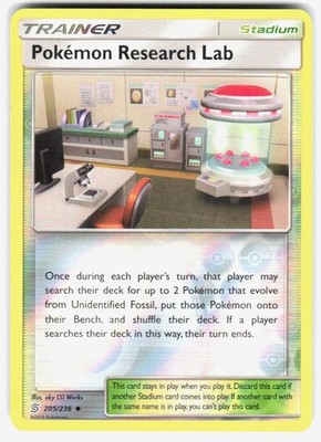Pokemon Research Lab Uncommon SM - Unified Minds 205/236 NM-LP
