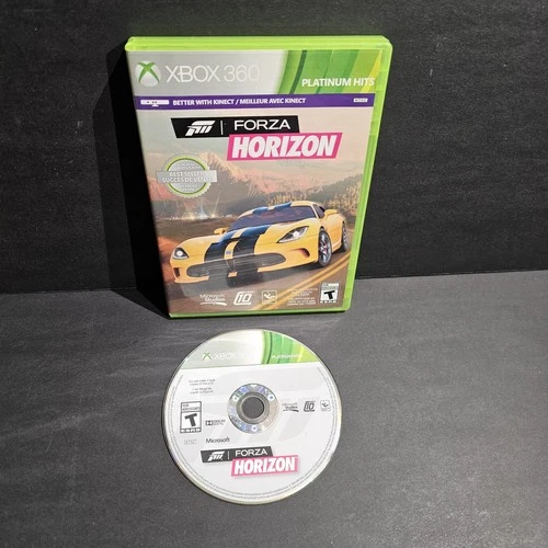 Forza Horizon (Microsoft Xbox 360, 2012) No Manual - TESTED