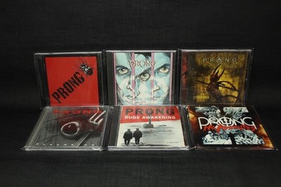 PRONG Lot of 6 CDs CD Scorpio, Beg Differ, 100% live, Absolutes, Rude, Cleansing