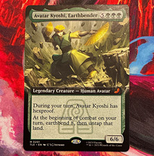 Wizards of the Coast MTG Avatar Kyoshi, Earthbender M Avatar Extended Art 0201