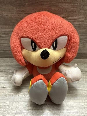 Sonic the Hedgehog Knuckles 7'' Plush Toy Jakks Go Sega *See Details*