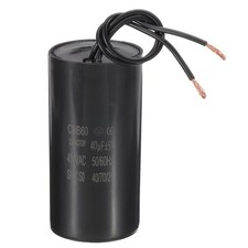 40uf CBB60 Run Capacitor AC 450V 2 Wires 50/60Hz Motor Running Capacitor 89x4...