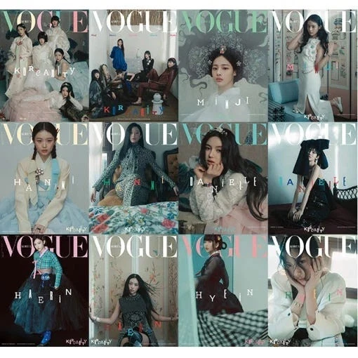 VOGUE Korea Magazine 2025 January NewJeans ALL Cover book - Image 3 of 3