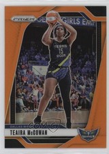 2024 Panini Prizm WNBA Orange Prizm 31/99 Teaira McCowan #105 ob9