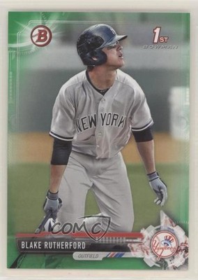 2017 Bowman Prospects Retail Green 58/99 Blake Rutherford #BP121 z7h