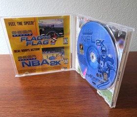 NFL 2K (Sega Dreamcast, 1999) Football Game CIB - VG Condition Fast Shipping