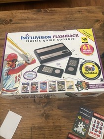 INTELLIVISION Flashback Classic Console 61 Games With Box. Tested.