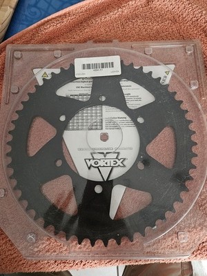 Vortex F5 Aluminum Rear Sprocket 51T 520 Black #435K-51