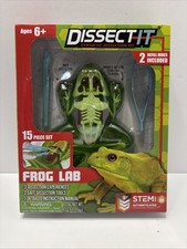STEM Dissect-It Simulated Synthetic Lab FROG Dissection Toy Science Homeschool