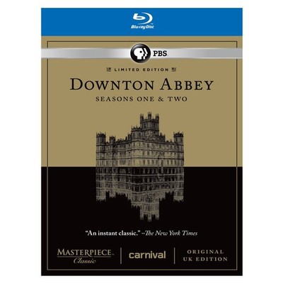 Downtown Abbey Seasons 1 and 2 (BLU-RAY, ) 6-Disc Set Masterpiece Classic Sealed