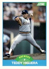 1989 Score #132 Teddy Higuera