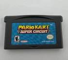 Mario Kart Super Circuit Game Boy Advance GBA Nintendo Cleaned Tested Working