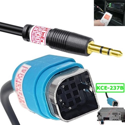 AUX-Audio-Kabel KFZ-Auto-Adapter für Alpine CDE-W203Ri, IDA-X301, CDE-114BTi