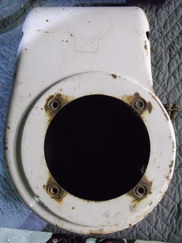 1974 H60 Tecumseh 32158E Blower Shroud. Removed from Mini Bike. Side bolts