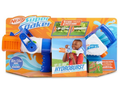 #ad #ad NERF Super Soaker Hydro Burst Hose BLASTER 25FT Range Water Gun New. Kids $10.00