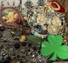 Vintage & Modern Some Signed Costume Jewelry Lot Full Small Priority Box # 131