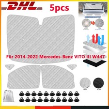 5PC Thermomatte Fahrerhaus Passend Für 2014-2022 Mercedes-Benz VITO III W447 DHL 5PC Thermomatte Fahrerhaus Passend Für 2014-2022 Mercedes-Benz VITO III W447 DHL