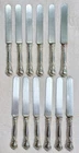 12 Gorham Chantilly Sterling Luncheon Knives Stainless Blade (8") Pat 1895