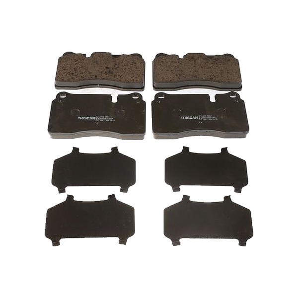 Bremsbelagsatz Scheiben 16,8 Mm Triscan Iam-Expertise FüR U.A. VW Touareg-image