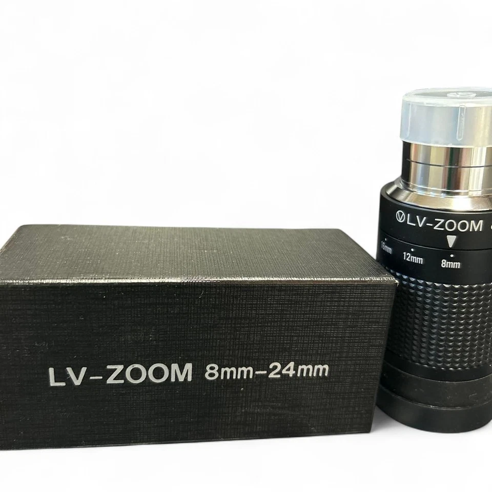 Vixen LV 8-24mm Zoom Ocular 1.25" Largo Alivio Ocular Japón con Caja Usado Foto 2 de 4