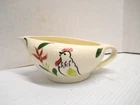 Blue Ridge Southern Potteries Cock O the Walk Rooster Gravy Boat