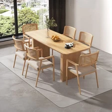 Azadx Office Chair Mat for Hardwood Floor, 8'10' Clear Desk Protector, Large ...