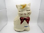 1940s Puss N Boots Cookie Jar Shawnee Collectible Ceramic Pottery Kitty Cat Art