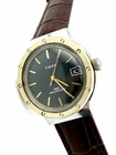 Vintage Timex Mens Mechanical Watch W/ New Leather Band Beautiful Working! L191