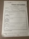 1939 German Birth & Baptism Certificate - Troppau Sudetenland Genealogy — photo 1