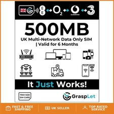 Seamless UK Data SIM Card | 3-in-1 Sizes & Auto Network Switching Compatibility