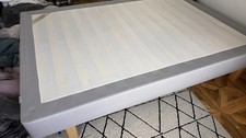 IKEA SULTAN AKSDAL Single Firm Foam Mattress Removable Cover White/Grey