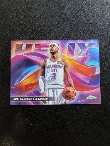 2025 Topps Chrome Shai Gilgeous-Alexander Base (RAW)