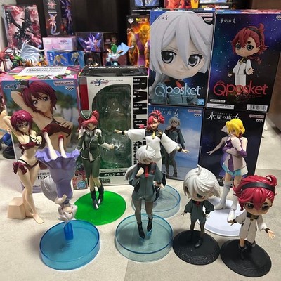 Gundam Figur Luna Maria Hawk Glitter Glamours 8 Stück Lot Gundam Heroine