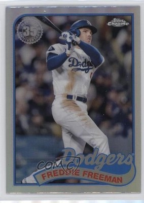 2024 Topps Chrome Update 1989 Topps Baseball Freddie Freeman #89CU-16 uk2