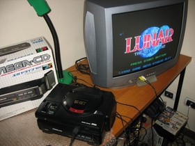 BOXED SEGA MEGA CD FRONT LOADING CONSOLE JAP IMPORT!