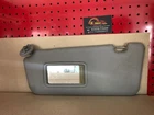2008 Gray Sunshade Sun Visor Left Passanger Side LH
