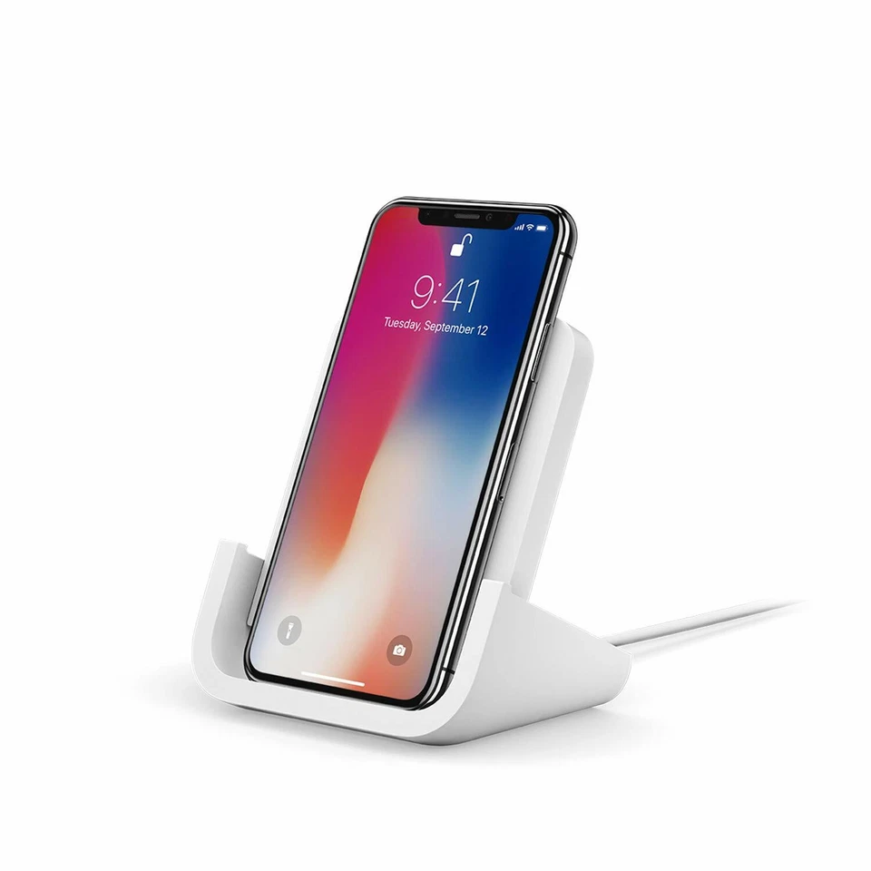 NUEVO Logitech Powered Soporte de Carga Inalámbrico para iPhone 8, 8 Plus, X, XS, XS Max Foto 3 de 3