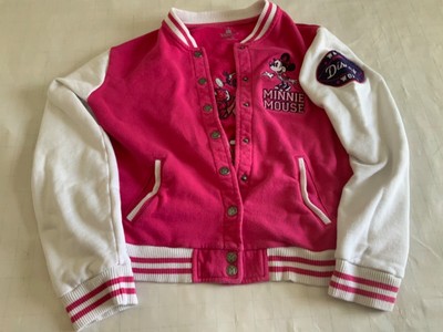 Walt Disney World Minnie Mouse Varsity Jacket Size XtraLarge Girls
