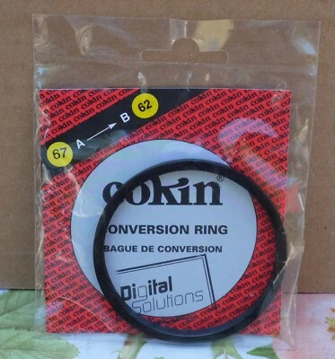 Cokin R6762 bague de conversion en aluminium 67 à 62 mm