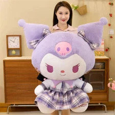 Anime My Melody Kuromi Plush Toy Doll 100cm Large Plushie Stuffed Toys Pillow