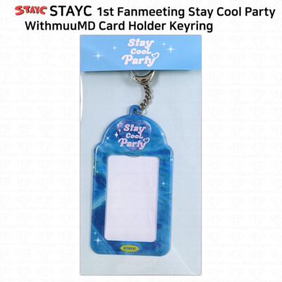 StayC 1st Fan Meeting Stay Cool Party Card Holder Key Ring