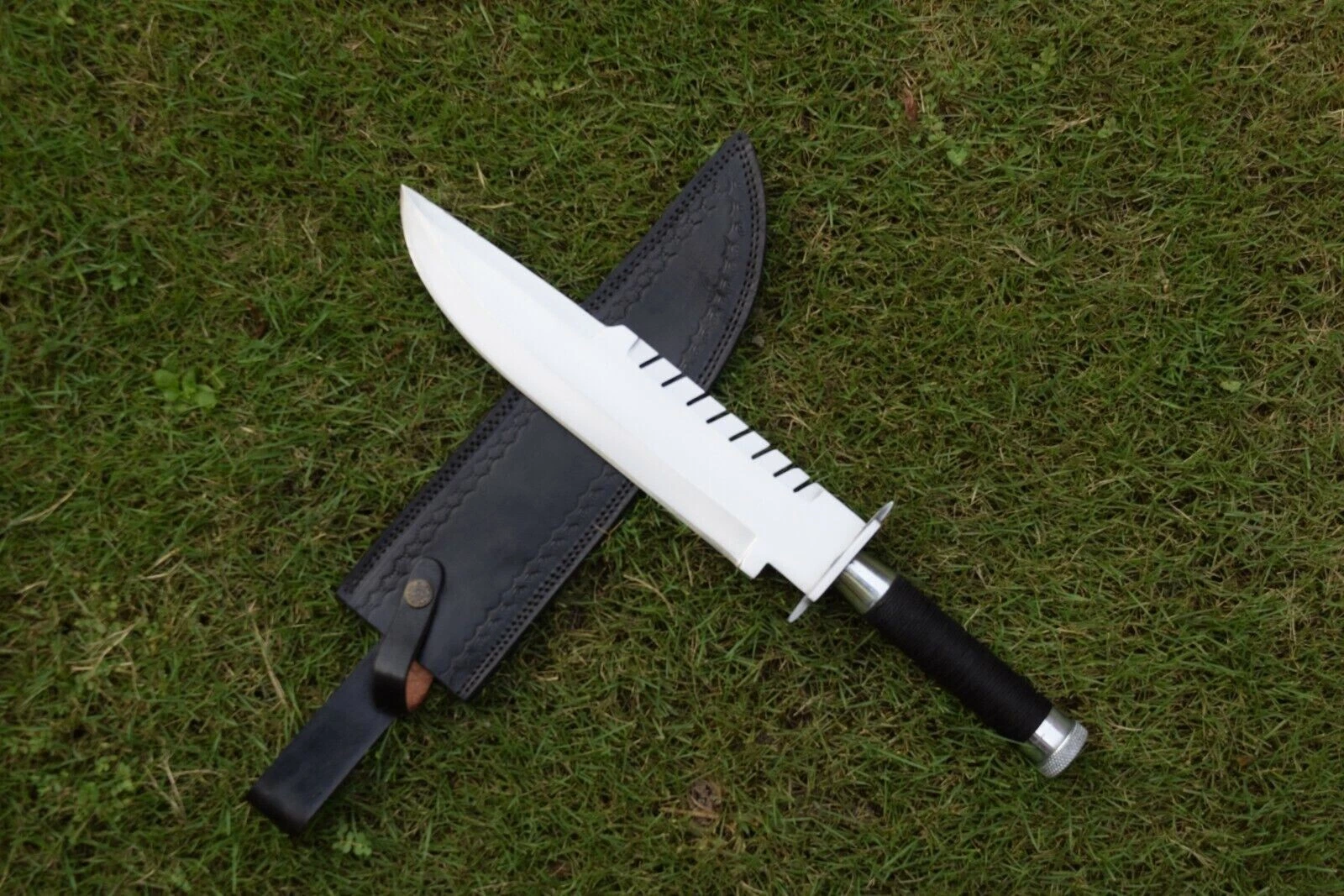 Customize handmade carbon steel Bowie knife hunting knife