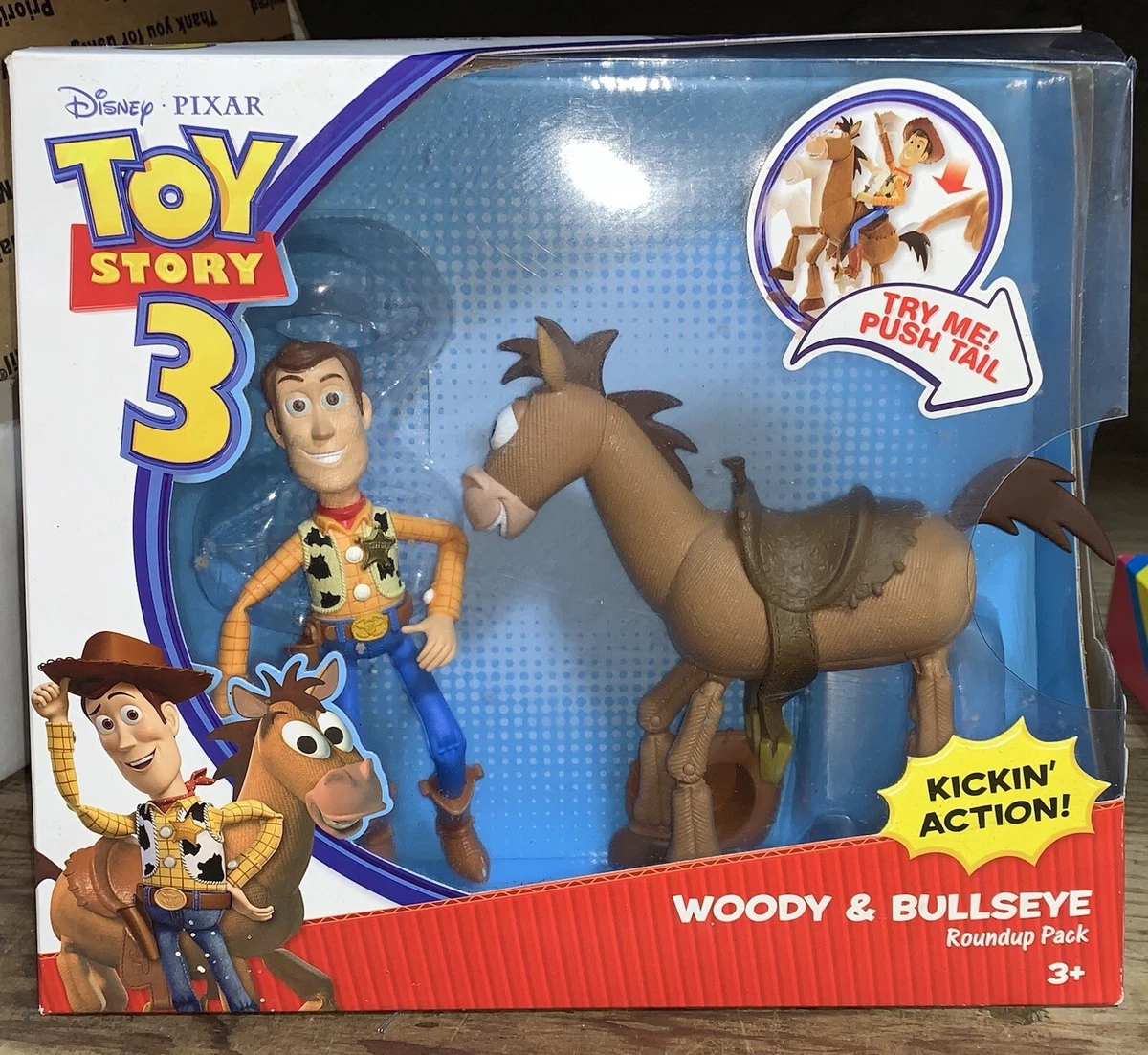Hasbro Toy Story 3 - Gioco Bullseye Tiracalci, Il Cavallo Che Scalcia La Palla - Gioco Di Società Per Bambini