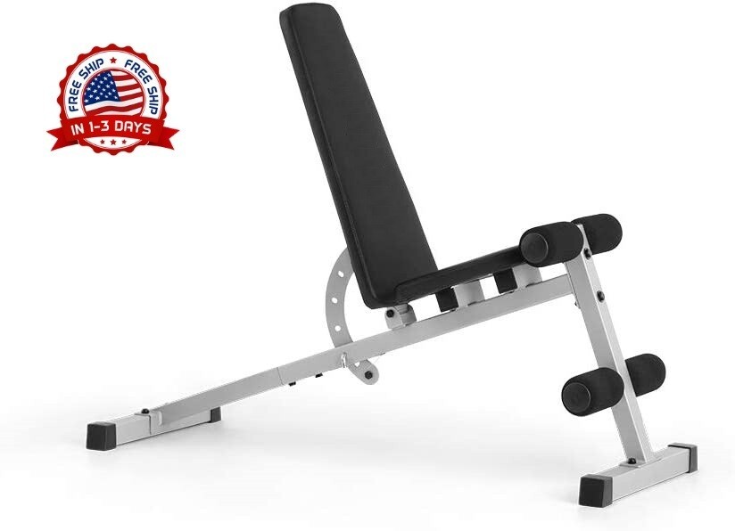 Banco de abdominales pesas maquina aparato para ejercicio abs casa mejor rueda