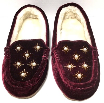 faux fur slippers target