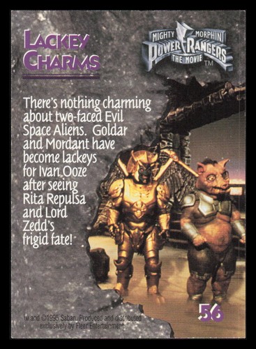 1995 Fleer Power Rangers The Movie Base & Hologram Trading Cards You Pick READ - Picture 79 of 247