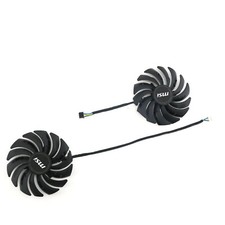 2X PLD10010B12HH Graphics Card Cooling Fan Cooler for MSI RX6700XT RX6600XT MECH