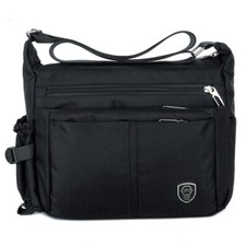 Men's Waterproof Messenger Bag Durable Large Work Travel Sling Shoulder Bag